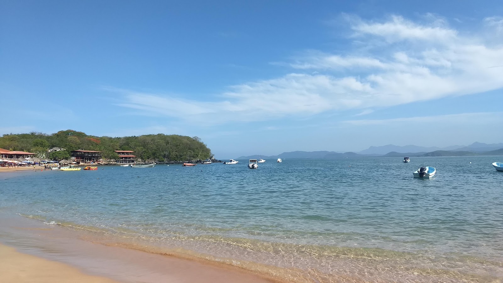 Foto af Playa Cuachalalate med høj niveau af renlighed