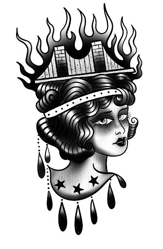 Find best name tattoo ideas for your next unique tattoo in Lees Summit at The Cherry Bomb Tattoo Co.