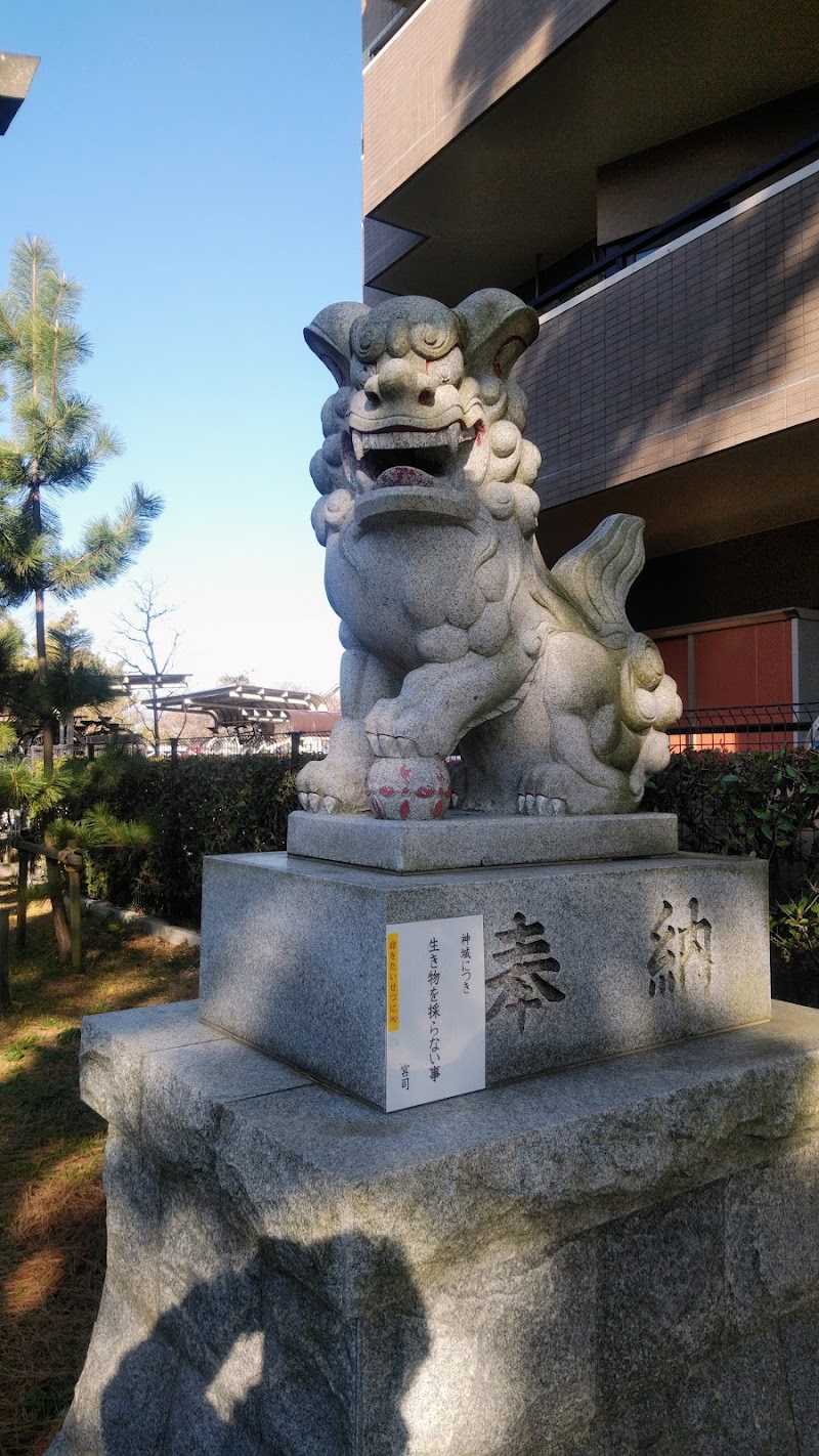 鶴嶺八幡宮 二之鳥居