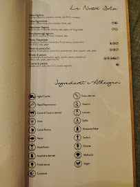 La Corte dei Mangioni à Marsala carte