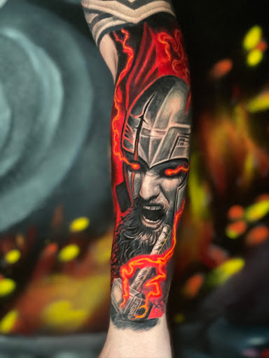 Explore bartending tattoo ideas, creative tattoo ideas in Rowlett, available at Sinners Tattoo Studio and Supply