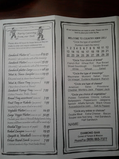 Supermarket «Country Kwik Market & Deli», reviews and photos, 3024 W Temple Ave, Pomona, CA 91766, USA