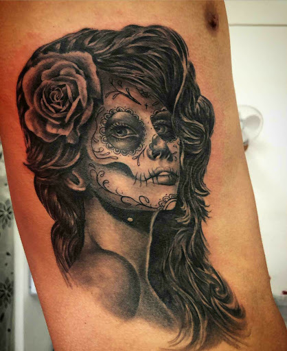 Explore 1998 tattoo ideas, creative tattoo ideas in Houston, available at Los Muertos Tattoo Studio and Art Gallery