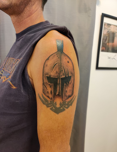 Explore travel tattoo ideas, creative tattoo ideas in Hebron, available at Explosive Ink Tattoo