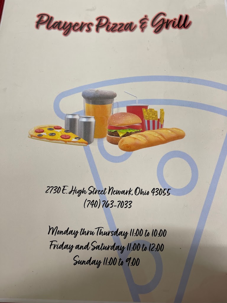 Players Pizza and Grill 43055