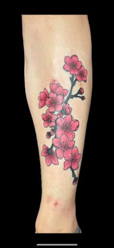 Explore fire and air tattoo ideas, creative tattoo ideas in Wilmington, available at Wilmington Tattoo & Piercing