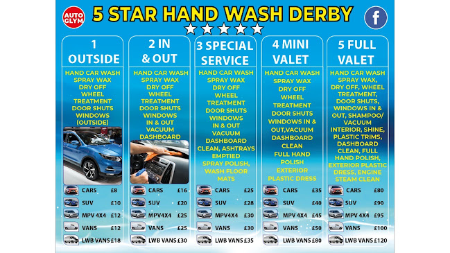 5 STAR HAND CAR WASH - Derby