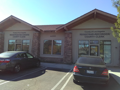 Los Angeles County Registrar-Recorder/County Clerk Lancaster Branch Office