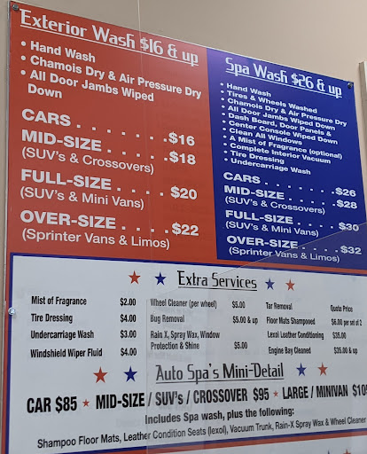 Car Wash «Auto Spa Hand Car Wash», reviews and photos, 6747 Touhy Ave, Niles, IL 60714, USA
