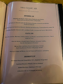 Carte du Restaurant La Maniguette à Chambéry