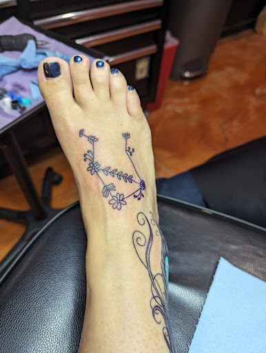 Explore skinny tattoo ideas, creative tattoo ideas in Coeur D Alene, available at Jojos Tattoo & Body Piercing