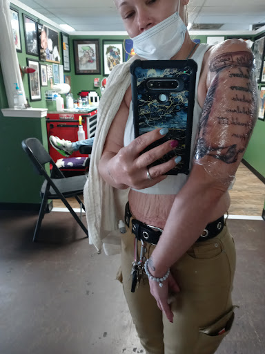 Explore brown pride tattoo ideas, creative tattoo ideas in Oklahoma City, available at Mind Bender Tattoo