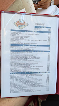 Sinal Vermelho à Lisbon menu