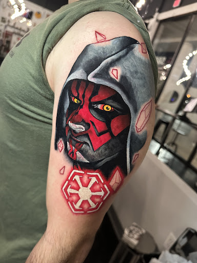 Explore boxing tattoos ideas, creative tattoo ideas in Kissimmee, available at Fallen Heroes Tattoo & Piercing (Florida)