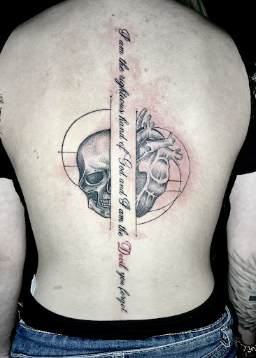 Explore dolly parton tattoo ideas, creative tattoo ideas in Silver City, available at Independent Ink Tattoo