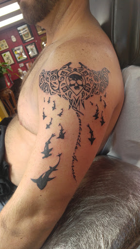 Explore step dad tattoo ideas, creative tattoo ideas in Eagle River, available at Eagle River Tattoo