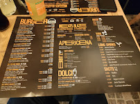 Restaurant Blaze Premium Smash Burger à Turin (le menu)