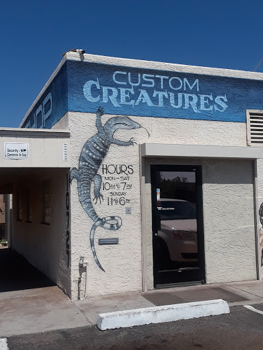 CUSTOM CREATURES PET SHOP, 10727 N 19th Ave, Phoenix, AZ 85029, USA, 