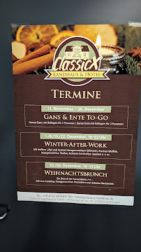 Menu du ClassicX - Café & Restaurant à Grolsheim
