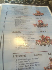 L'Ostrea La Criée à Toulon menu