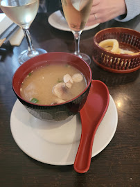 Soupe miso du Restaurant à plaque chauffante (teppanyaki) Kagayaki à Paris - n°4