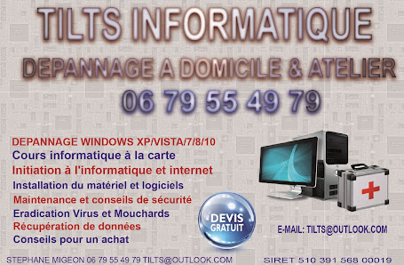 tilts informatique 5 Rle Saint-Agnan, 58200 Cosne-Cours-sur-Loire, France