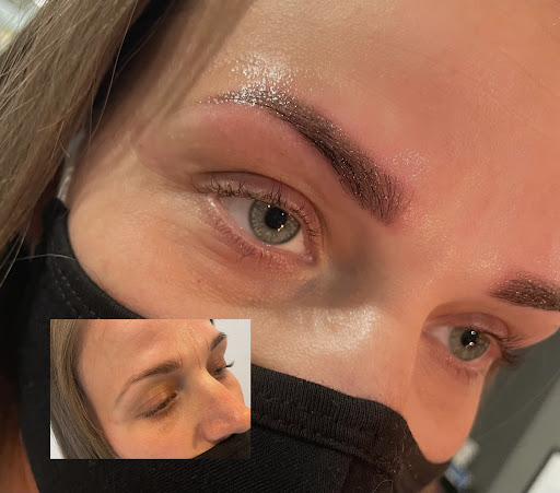 Explore tattoo ideas for thigh, creative tattoo ideas in Easton, available at Blue Lotus Tattoo Llc