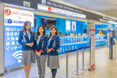 J WiFi & Mobile × グローバルWiFi 成田空港第2ターミナル3階店
