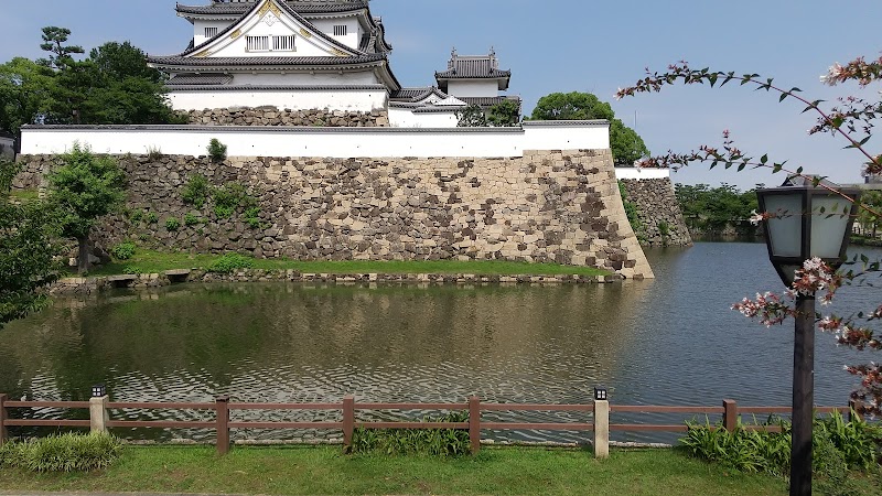 岸和田城 平成の犬走り