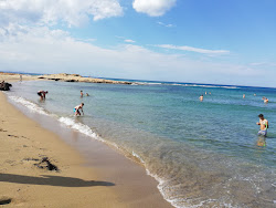 Foto av Malia strand delvis område resort