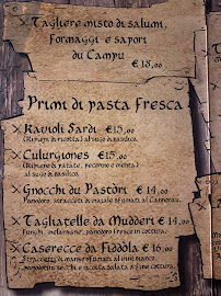 U Campu Du Pastori-Osteria à La Maddalena menu