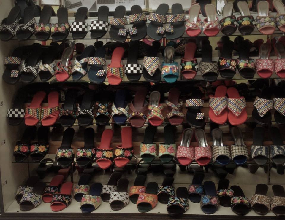 T. S. Lim Trading, Nonya Handmade Beaded Shoes, Malacca