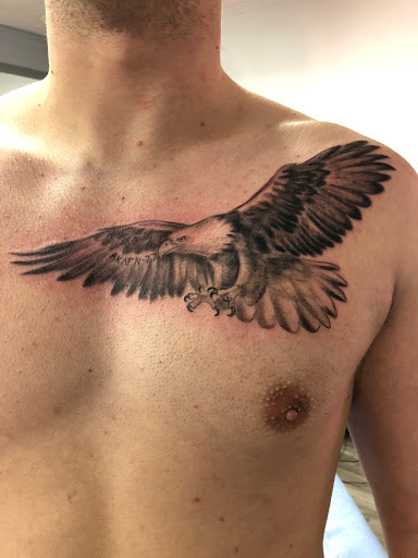 Explore small dragon tattoo ideas, creative tattoo ideas in Schuylkill Haven, available at Altered Ego Studios