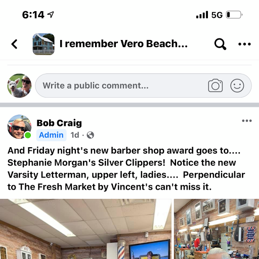 Barber Shop «Silver Clipper Barber Shop», reviews and photos, 512 21st St, Vero Beach, FL 32960, USA