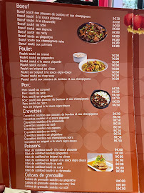 Menu / carte de Restaurant Le Saigon à Montélimar