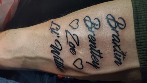 Explore i wear my heart on my sleeve tattoo ideas, creative tattoo ideas in Little Rock, available at Empire of Ink Tattoo & Piercing