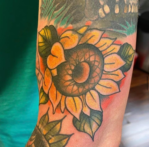 Explore marine corp tattoo ideas, creative tattoo ideas in Mobile, available at Old Familiar Tattoo Company