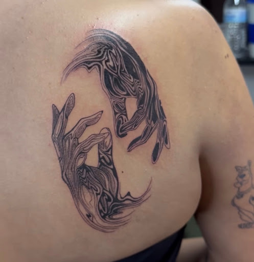 Find tattoo ideas music notes for your next unique tattoo in San Antonio at Firme Copias Tattoo Studio