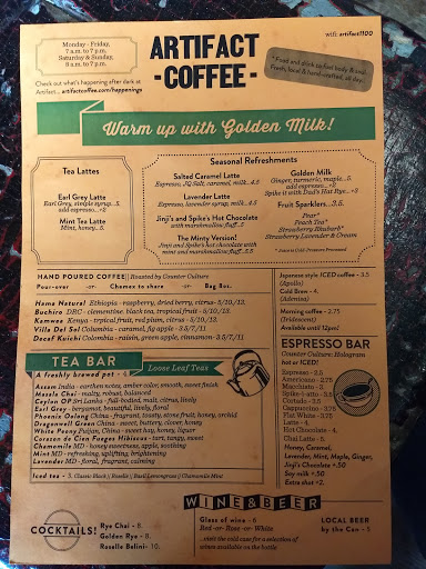 Coffee Shop «Artifact Coffee», reviews and photos, 1500 Union Ave, Baltimore, MD 21211, USA