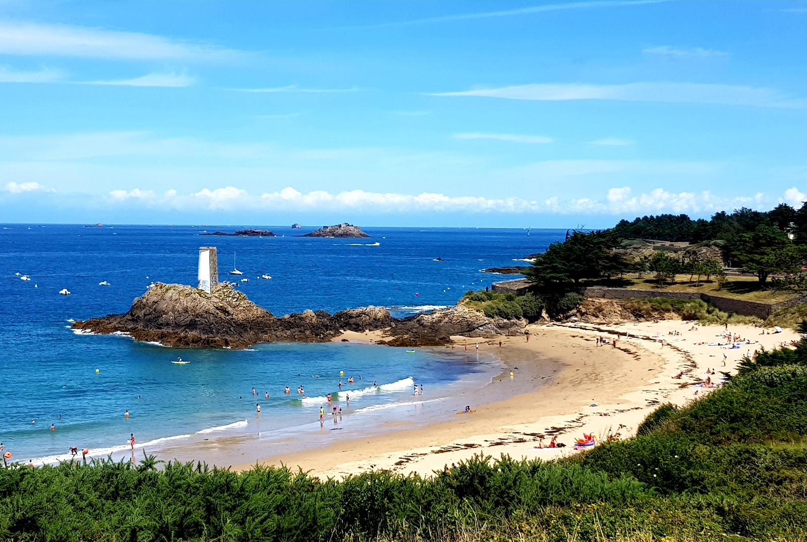 Photo de Plage de La Fourberie avec un niveau de propreté de très propre