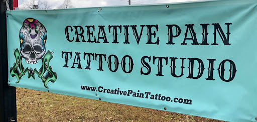 Explore linear tattoos ideas, creative tattoo ideas in Meridian, available at Creative Pain Tattoo Studio