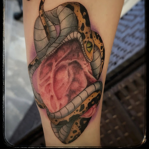 Explore villain tattoo ideas, creative tattoo ideas in North Bend, available at The Rusty Needle Tattoo Parlor