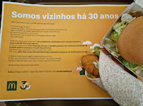 Carte du McDonald's à Porto