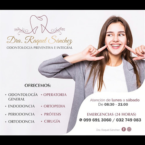 Dra. Raquel Sánchez Odontología Preventiva e Integral
