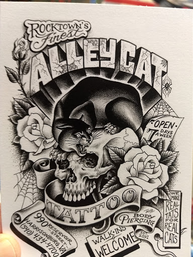 Tattoo Shop «Alley Cat Tattoo», reviews and photos, 990B Reservoir St, Harrisonburg, VA 22801, USA