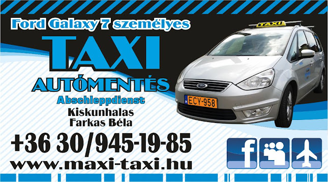 Maxi-Taxi, Személyszállítás-és Autómentés - Taxi