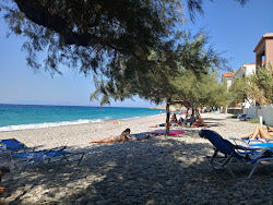 Paralia Kokkari'in fotoğrafı çok temiz temizlik seviyesi ile