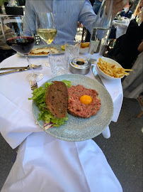 Steak tartare du Restaurant français Brasserie La Lorraine à Paris - n°8