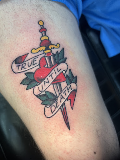 Explore nomad tattoo ideas, creative tattoo ideas in Roanoke, available at Saint Cecilias Art Studio