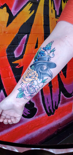 Explore hippo tattoo ideas, creative tattoo ideas in Bloomington, available at Crystal Moon Body Arts